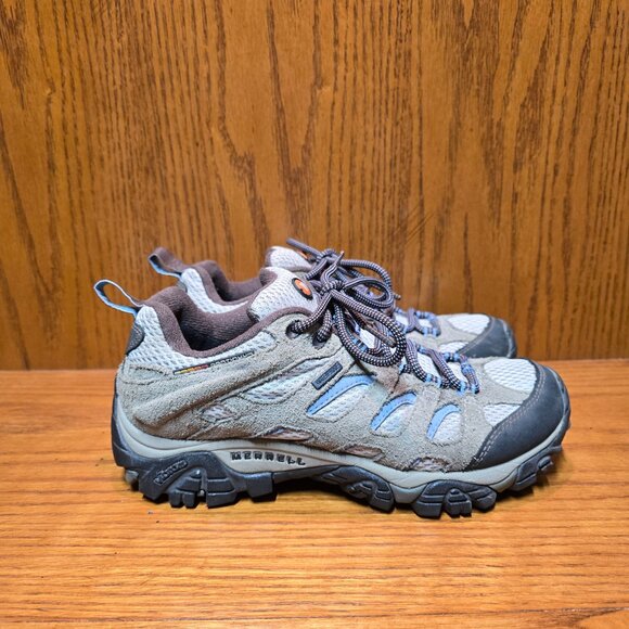 Merrell Moab 2 Womens Size 7 Dusty Olive Waterproof Hiking Running Shoes Boots - Picture 5 of 10